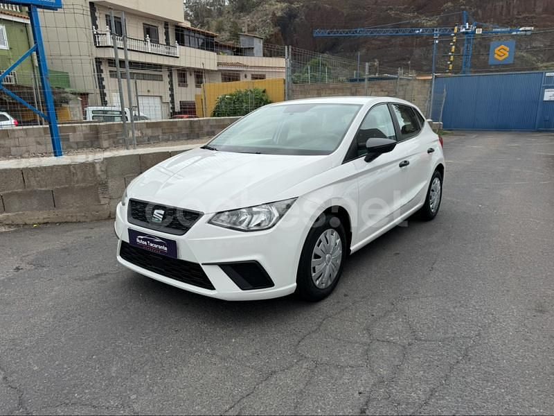 Usado Seat Ibiza Reference 95 CV (69 kW) 2019 Blanco Berlina