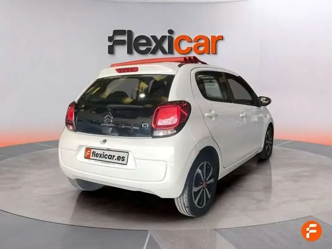 Usado Citroën C1 PureTech 82 CV (60 kW) 2018 Blanco Utilitario