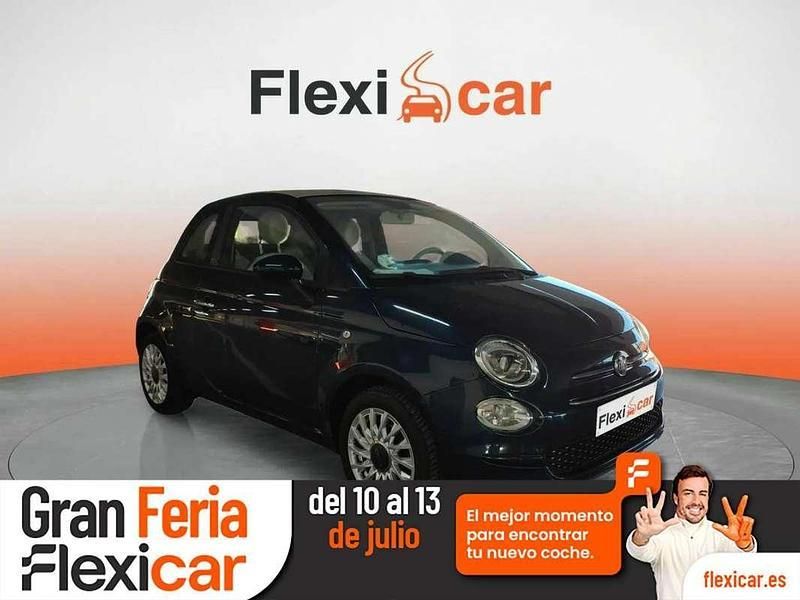 Azul Usado 2020 Fiat 500 Lounge Descapotable | 10.390 € (Precio justo) - Imagen 1/4