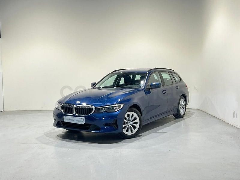 Usado BMW 320e 190 CV (139 kW) 2021 Azul Familiar