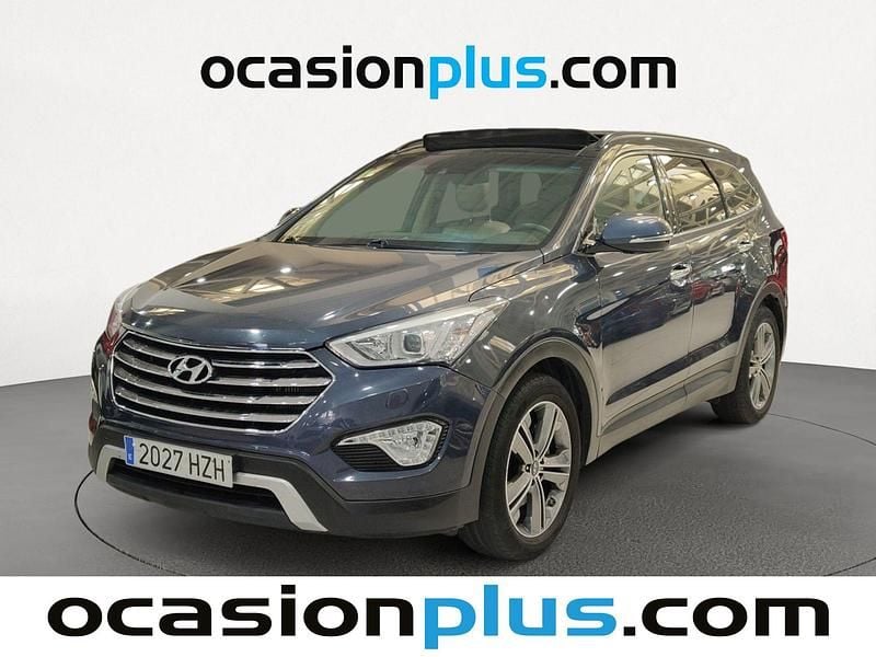 Azul Usado 2014 Hyundai Grand Santa Fe Style SUV | 16.890 € - Imagen 1/4
