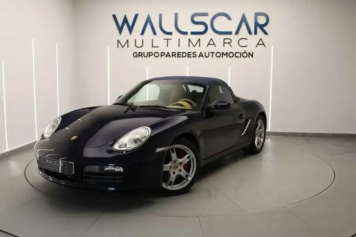 Usado Porsche Boxster S 280 CV (205 kW) 2006 Azul Descapotable