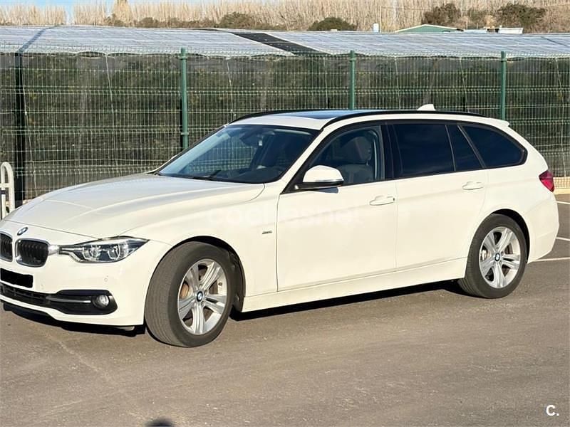 Usado BMW 318 Sport Line 143 CV (105 kW) 2016 Blanco Familiar