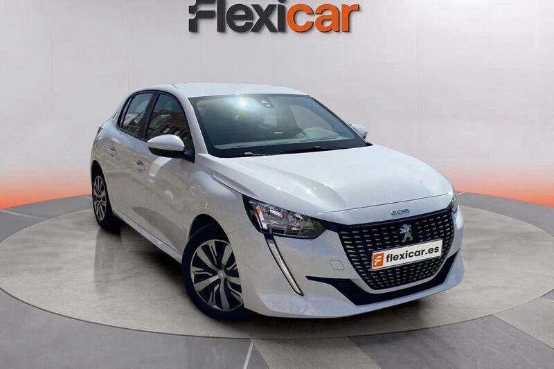 Blanco Usado 2020 Peugeot 208 Active Utilitario | 11.490 € (Buen precio) - Imagen 1/4