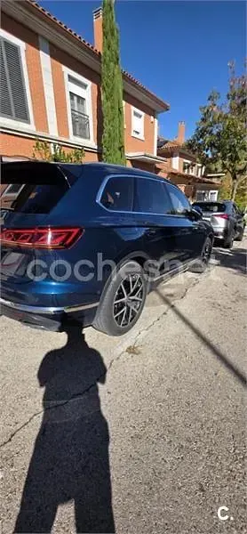 Usado VW Touareg R-line 286 CV (210 kW) 2018 Azul SUV