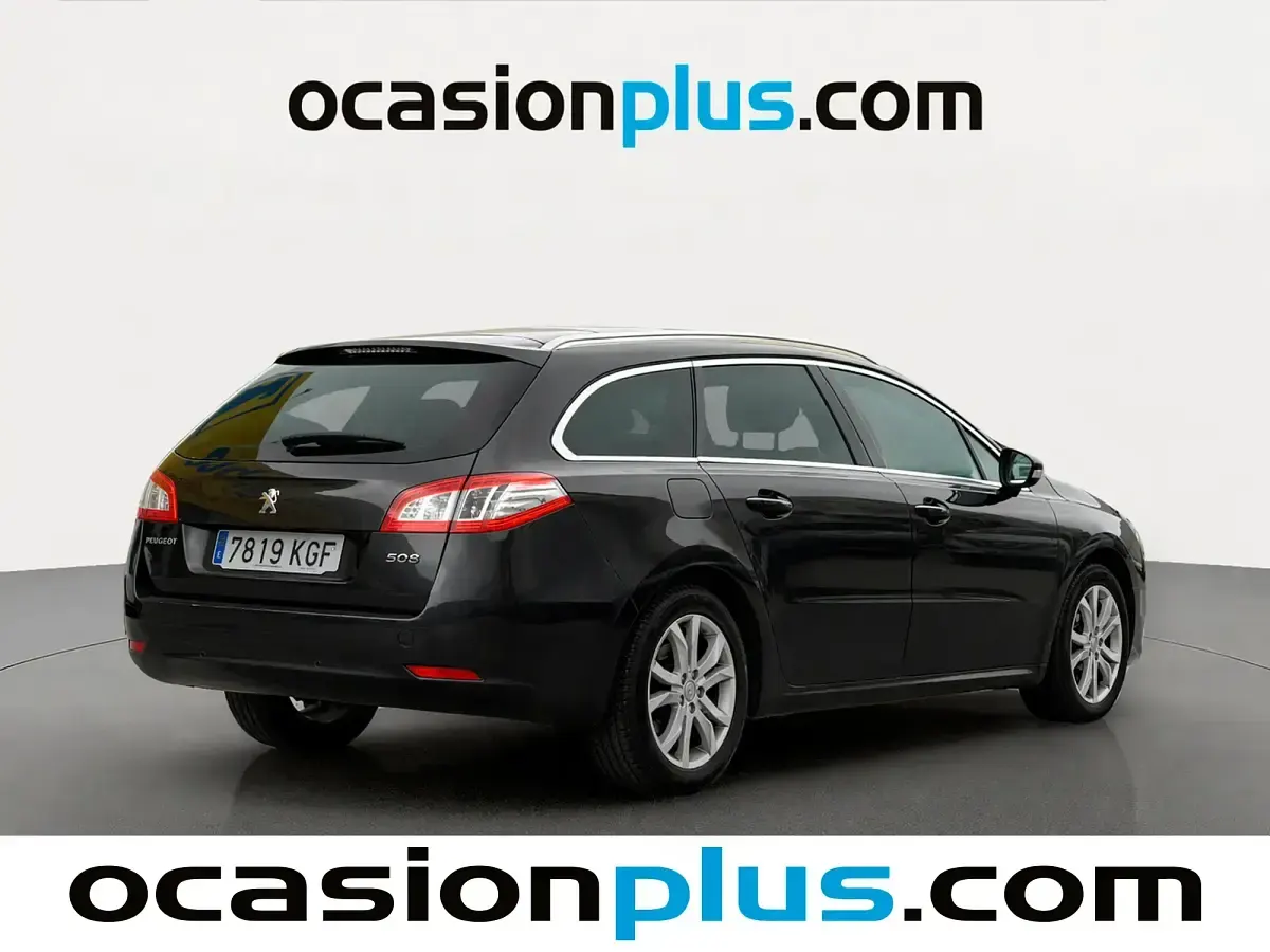 Usado Peugeot 508 Allure 150 CV (110 kW) 2017 Gris Familiar