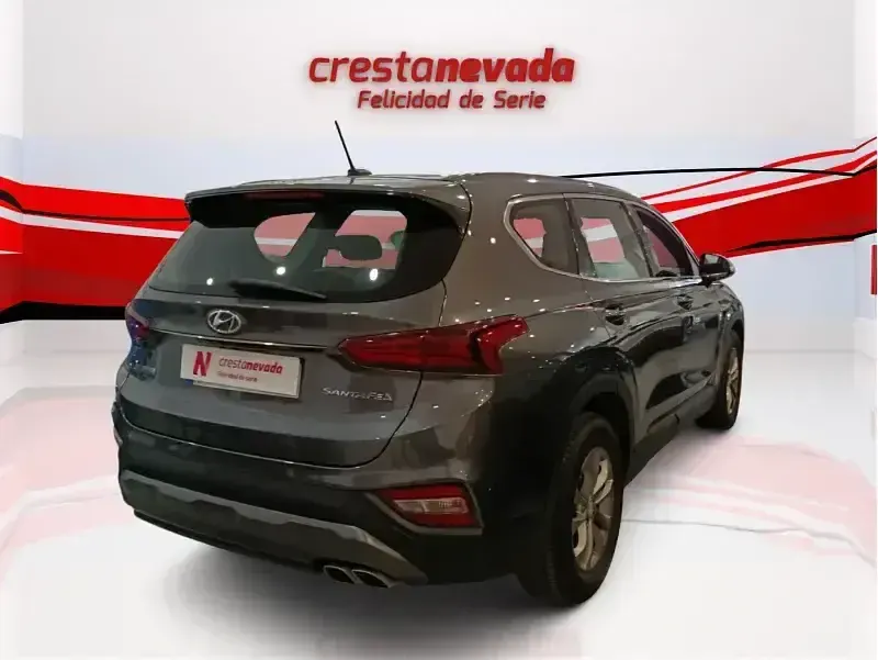 Usado Hyundai Santa Fe 150 CV (110 kW) 2019 Gris SUV