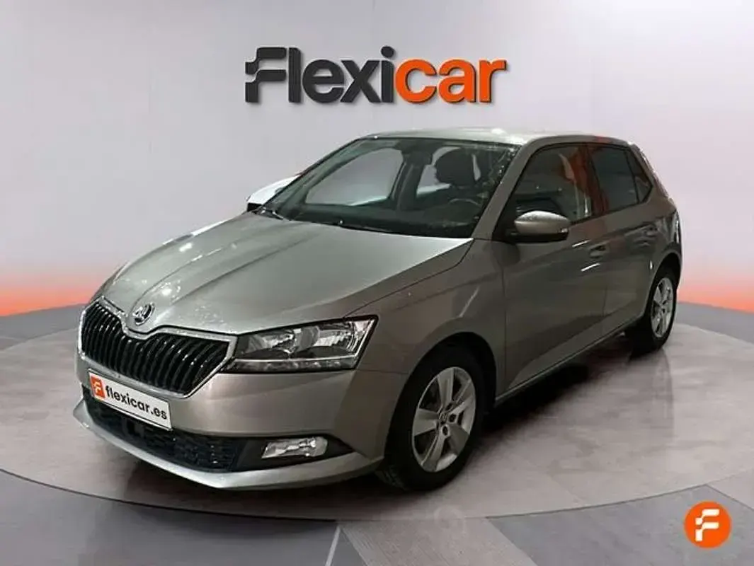 Usado Skoda Fabia Active 95 CV (69 kW) 2019 Beige Utilitario