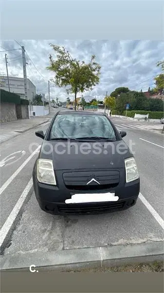 Usado Citroën C2 75 CV (55 kW) 2003 Negro Utilitario