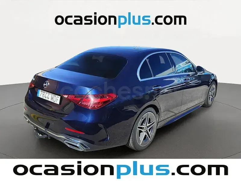 Usado Mercedes C200 163 CV (119 kW) 2023 Azul Berlina