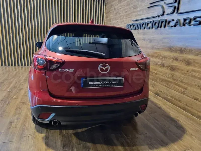 Usado Mazda CX-5 Style 150 CV (110 kW) 2015 Granate SUV