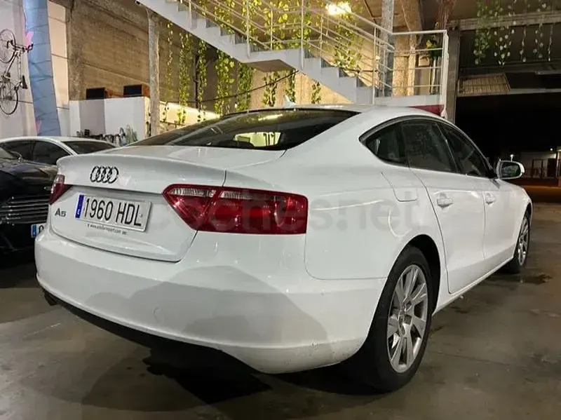 Usado Audi A5 Sportback Business 143 CV (105 kW) 2011 Blanco Utilitario