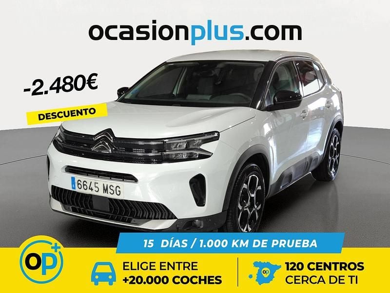 Blanco Usado 2024 Citroën C5 Aircross SUV | 23.990 € (Precio justo) - Imagen 1/4