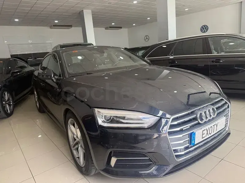 Usado Audi A5 Sportback S-Line 190 CV (139 kW) 2018 Azul Utilitario