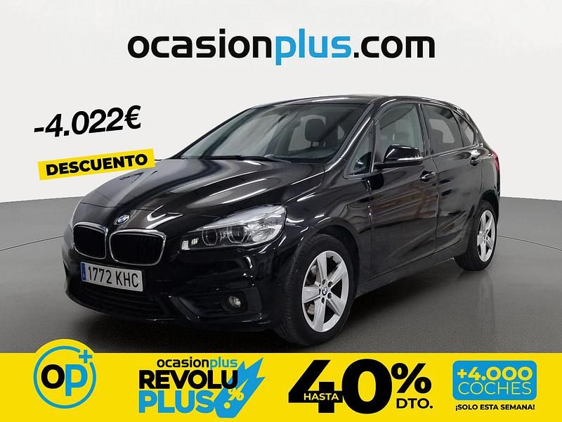 Usado BMW 218 Active Tourer 150 CV (110 kW) 2018 Negro Monovolumen