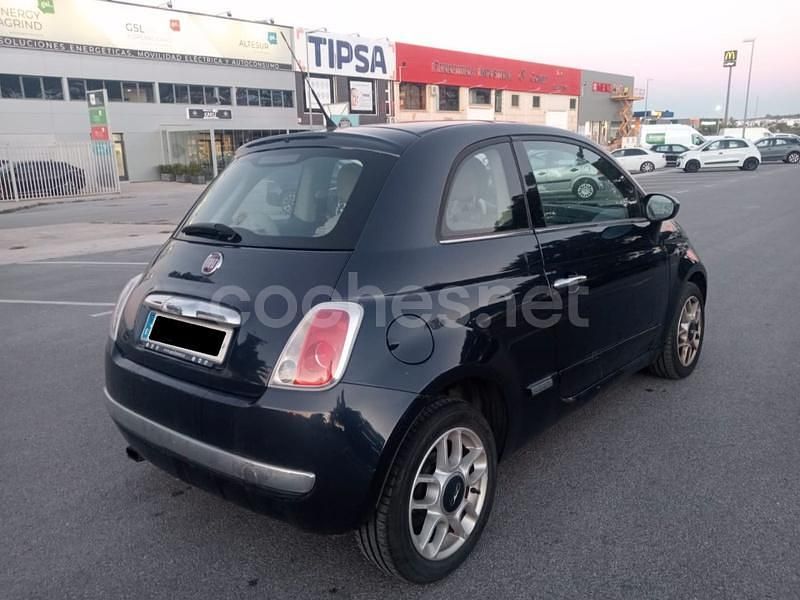 Occasion Fiat 500 Lounge 69 PK (50 kW) 2008 Blauw Sedan