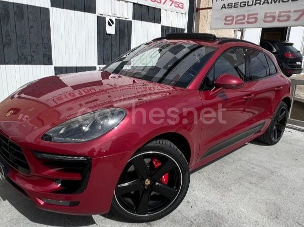 Granate Usado 2015 Porsche Macan Turbo SUV | 32.850 € (Caro) - Imagen 1/4