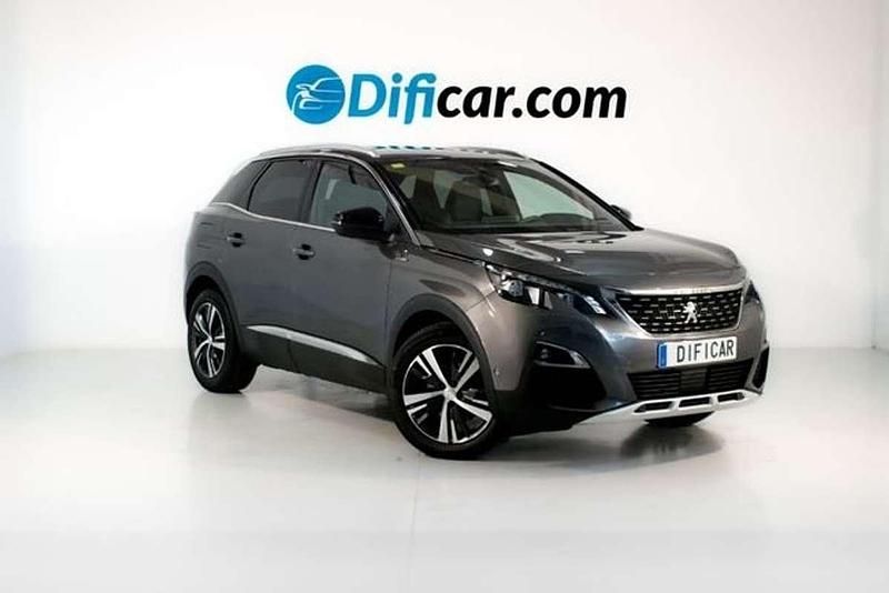 Usado Peugeot 3008 GT-line 167 CV (122 kW) 2018 Gris Berlina