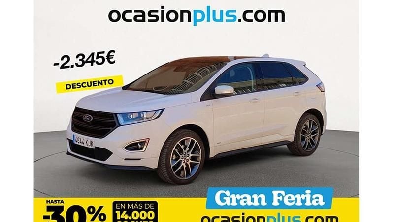 Blanco Usado 2018 Ford Edge ST-Line SUV | 23.000 € (Precio justo) - Imagen 1/3