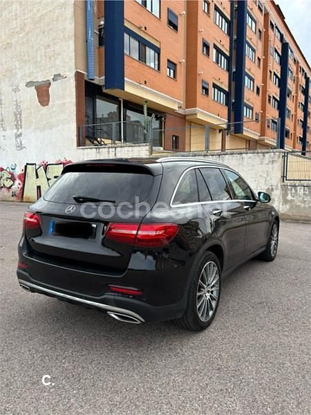 Usado Mercedes GLC250 AMG line 204 CV (150 kW) 2016 Negro SUV