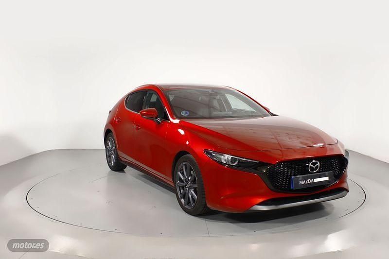 Rojo Usado 2021 Mazda 3 Berlina | 22.500 € (Un poco caro) - Imagen 1/4