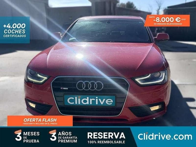 Usado Audi A4 S-Line 150 CV (110 kW) 2014 Rojo Berlina