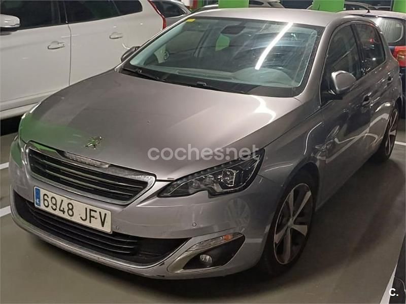 Gris / plata Usado 2015 Peugeot 308 Allure Berlina | 9000 € (Precio justo) - Imagen 1/4