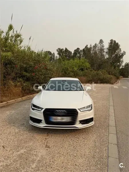 Usado Audi A7 Sportback S-Line 272 CV (200 kW) 2017 Blanco Utilitario
