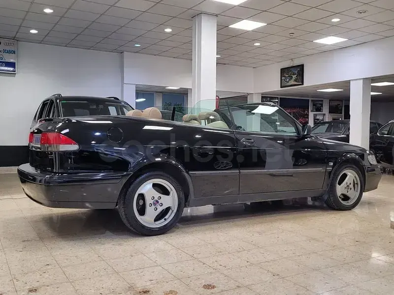 Usado Saab 9-3 Cabriolet 130 CV (95 kW) 1999 Negro Descapotable