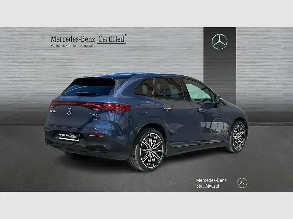 Usado Mercedes EQE350 Edition 214 kW (292 CV) 2024 Azul SUV