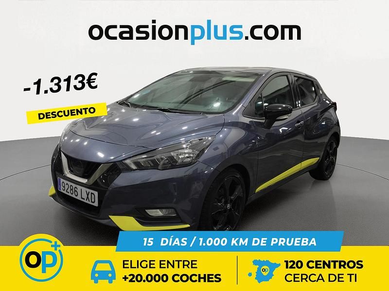 Usado Nissan Micra 92 CV (67 kW) 2022 Gris Utilitario