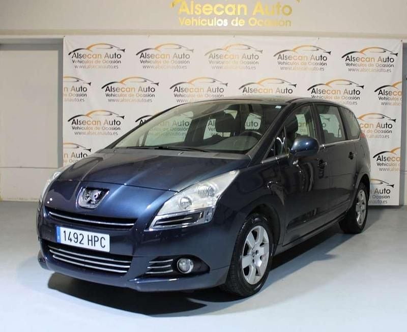 Azul Usado 2013 Peugeot 5008 Active Monovolumen | 6190 € (Precio justo) - Imagen 1/4