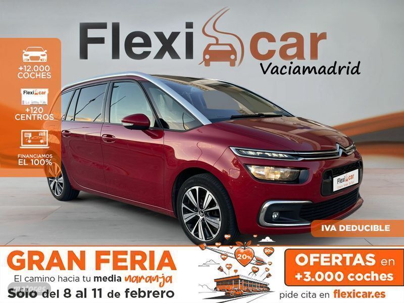Rojo Usado 2018 Citroën C4 SpaceTourer Live Monovolumen | 17.890 € (Caro) - Imagen 1/4
