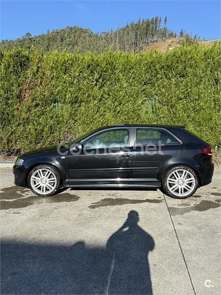Usado Audi S3 265 CV (194 kW) 2007 Negro Berlina