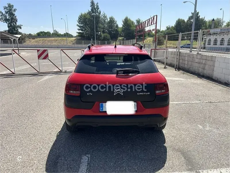 Usado Citroën C4 Feel 100 CV (73 kW) 2016 Rojo Berlina