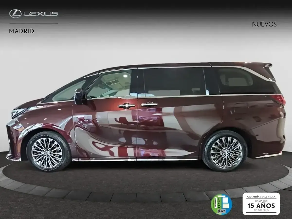 Nuevo Lexus LM350h Luxury Line 250 CV (183 kW) 2025 Rojo Monovolumen