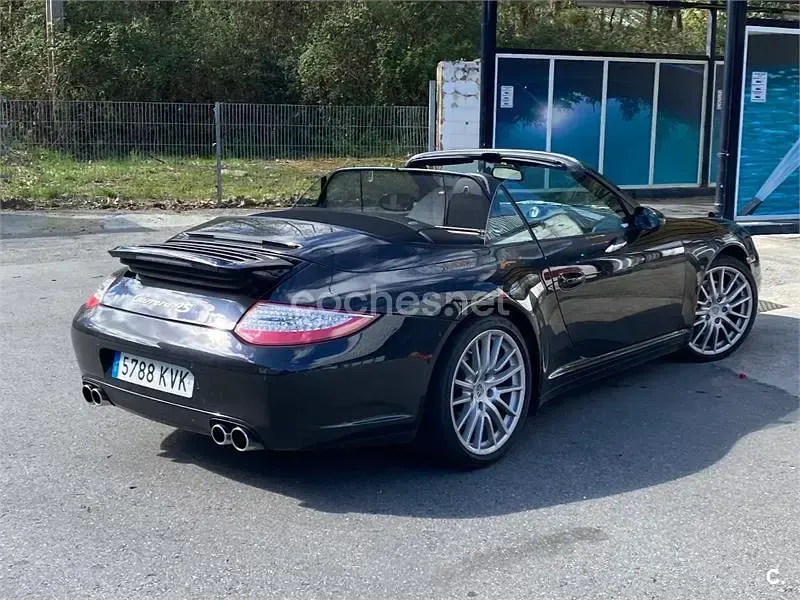Usado Porsche 911 Carrera 4S Cabriolet 385 CV (283 kW) 2008 Negro Descapotable