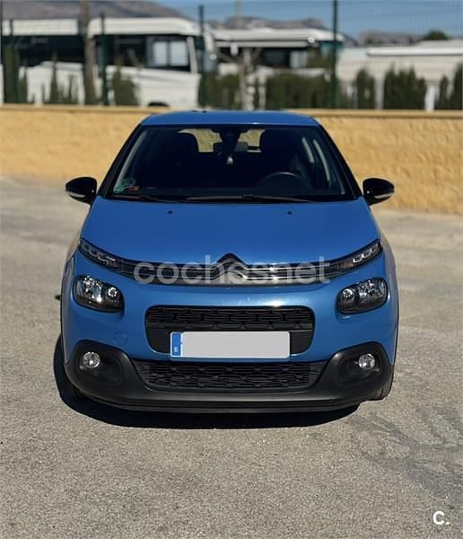 Usado Citroën C3 PureTech 110 CV (80 kW) 2019 Azul Utilitario