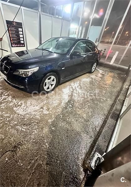 Usado BMW 520 163 CV (119 kW) 2008 Azul Berlina