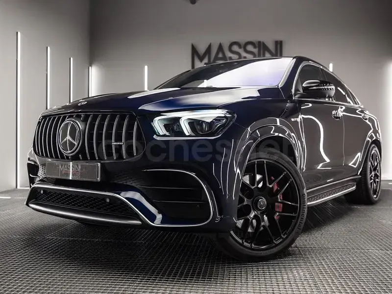 Usado Mercedes GLE63 AMG 612 CV (450 kW) 2021 Azul SUV