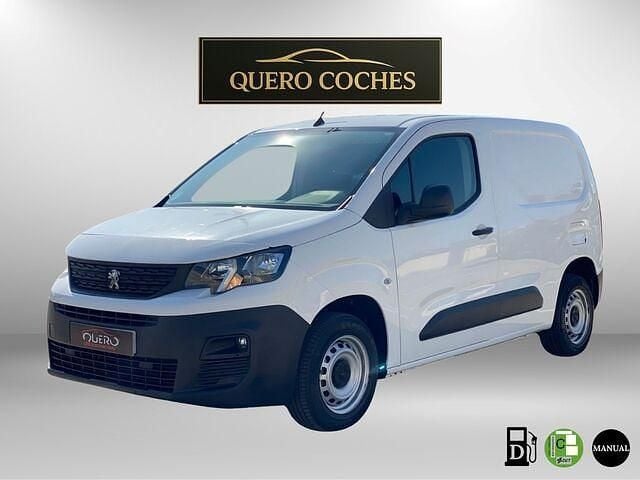 Blanco Usado 2020 Peugeot Partner S Monovolumen | 10.490 € (Buen precio) - Imagen 1/4