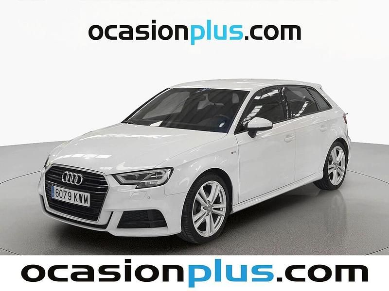 Usado Audi A3 S-Line 150 CV (110 kW) 2019 Blanco Berlina