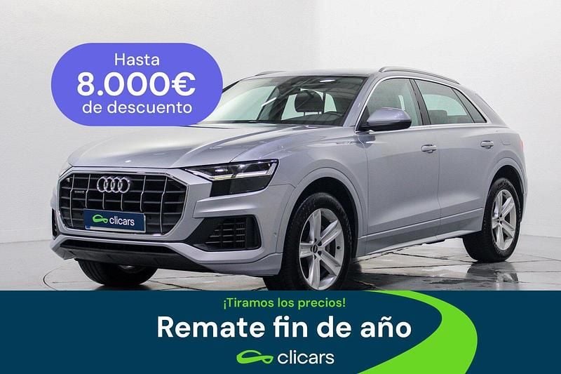 Gris Usado 2021 Audi Q8 SUV | 60.490 € (Precio justo) - Imagen 1/4