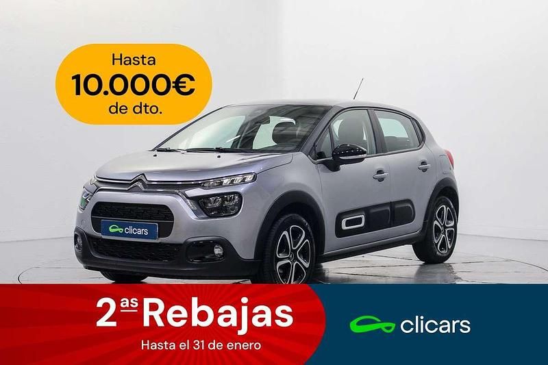 Plateado Usado 2024 Citroën C3 PureTech Utilitario | 11.390 € (Buen precio) - Imagen 1/4