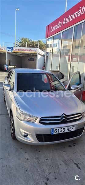Usado Citroën C-Elysee I PureTech 72 CV (52 kW) 2013 Gris / plata Berlina