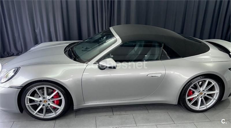 Gris / plata Usado 2020 Porsche 911 Carrera S Cabriolet Descapotable | 139.500 € - Imagen 1/4