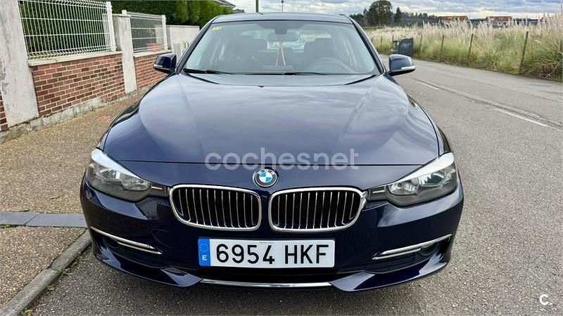 Usado BMW 320 Efficient Dynamics 163 CV (119 kW) 2012 Azul Berlina