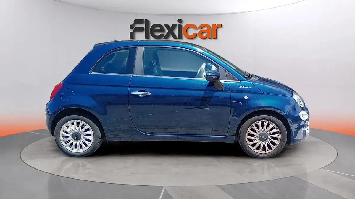 Usado Fiat 500 Lounge 86 CV (63 kW) 2019 Azul Utilitario