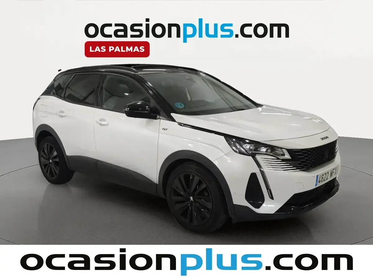 Usado Peugeot 3008 GT 130 CV (95 kW) 2023 Blanco SUV