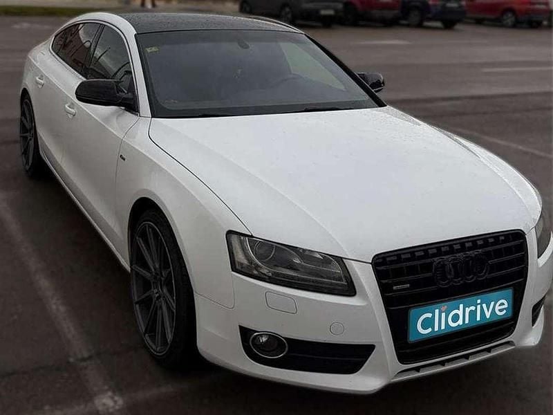 Usado Audi A5 Sportback Premium 241 CV (177 kW) 2010 Blanco Utilitario